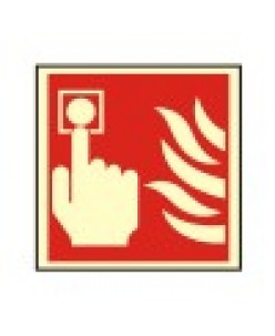 Fire Alarm sign-Photoluminscent